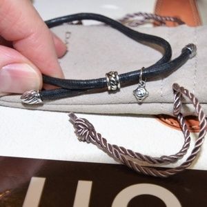 1/2 PRICE David Yurman Sterling Silver Bracelet